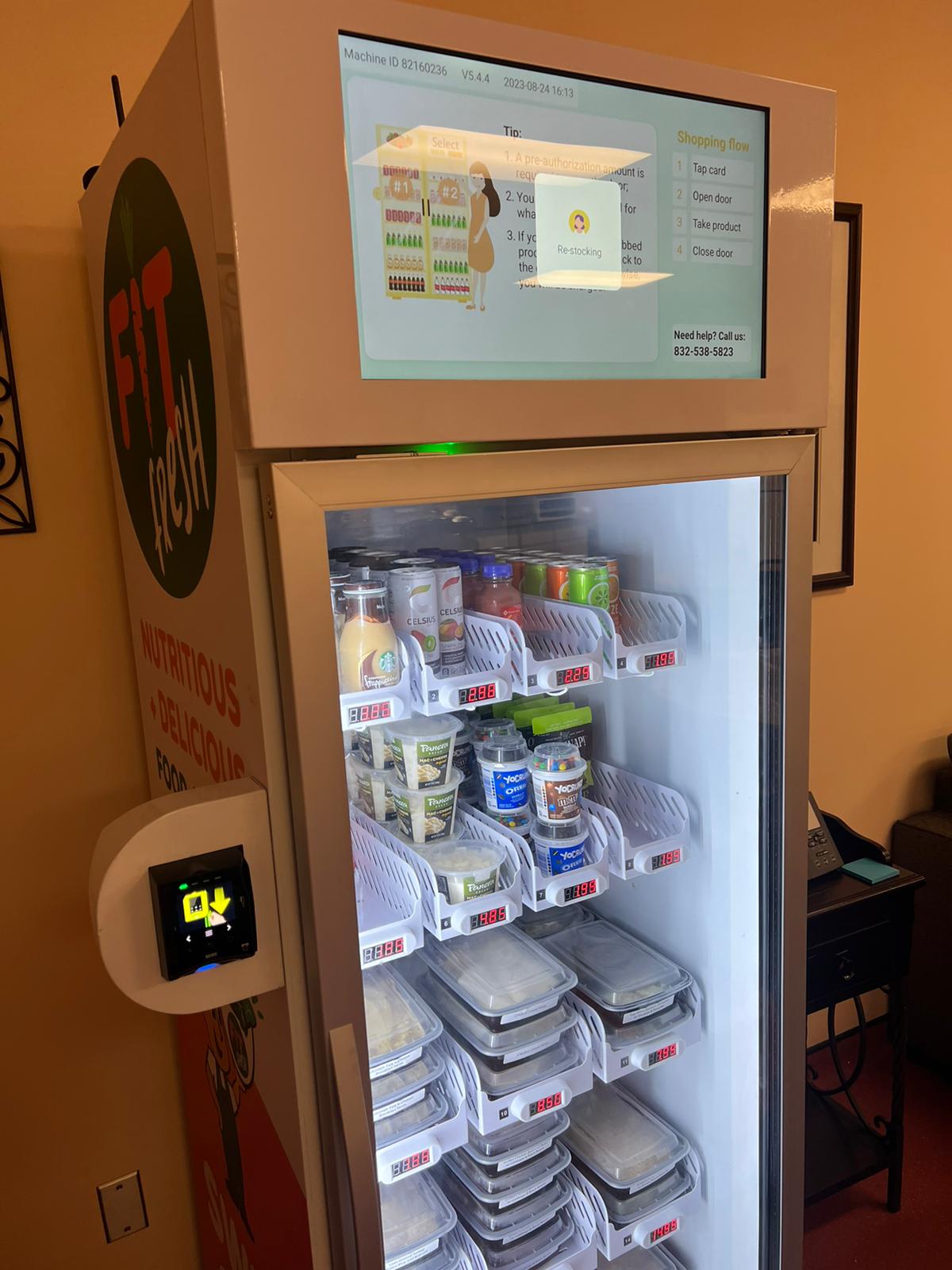 snacks drinks vending machine